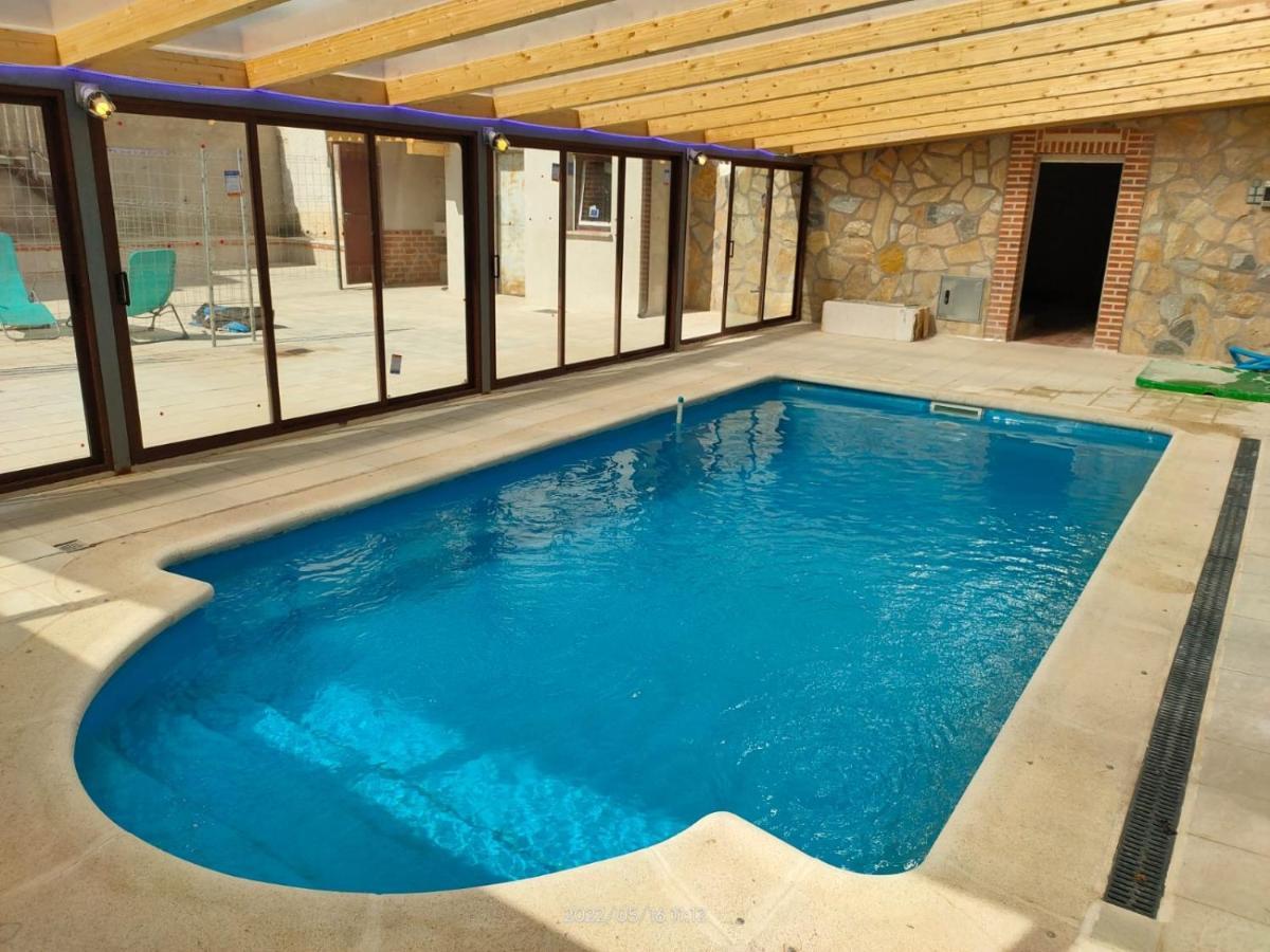 Casa Rural Banos Del Rey Con Piscina Climatizada Vega de Santa María 外观 照片