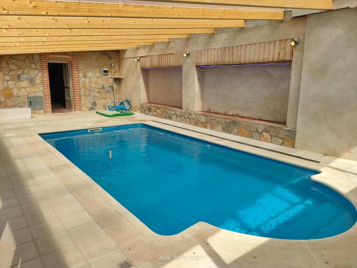 Casa Rural Banos Del Rey Con Piscina Climatizada Vega de Santa María 外观 照片